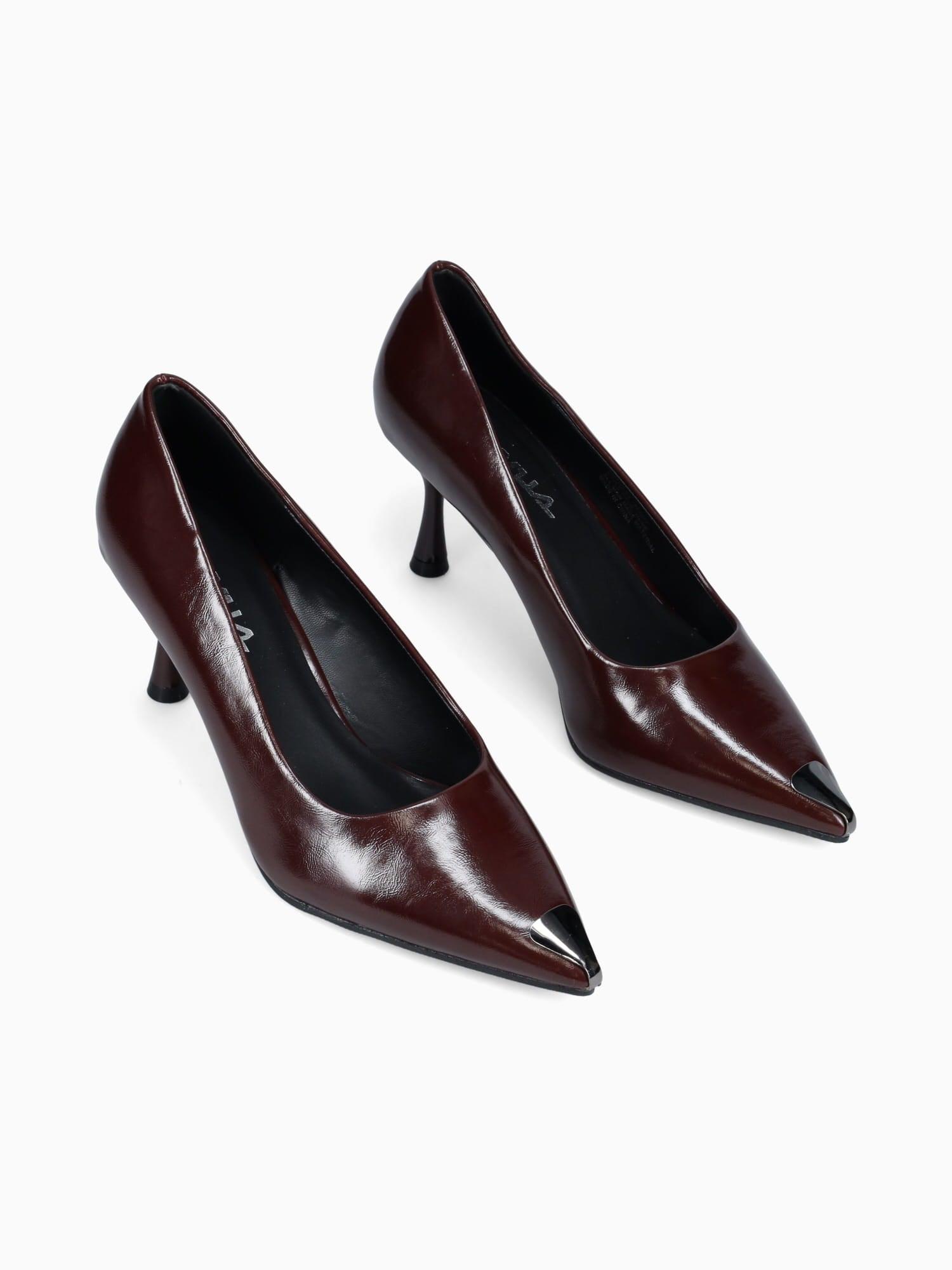 Dune Burgundy Smooth Leather Wine / 5 / M