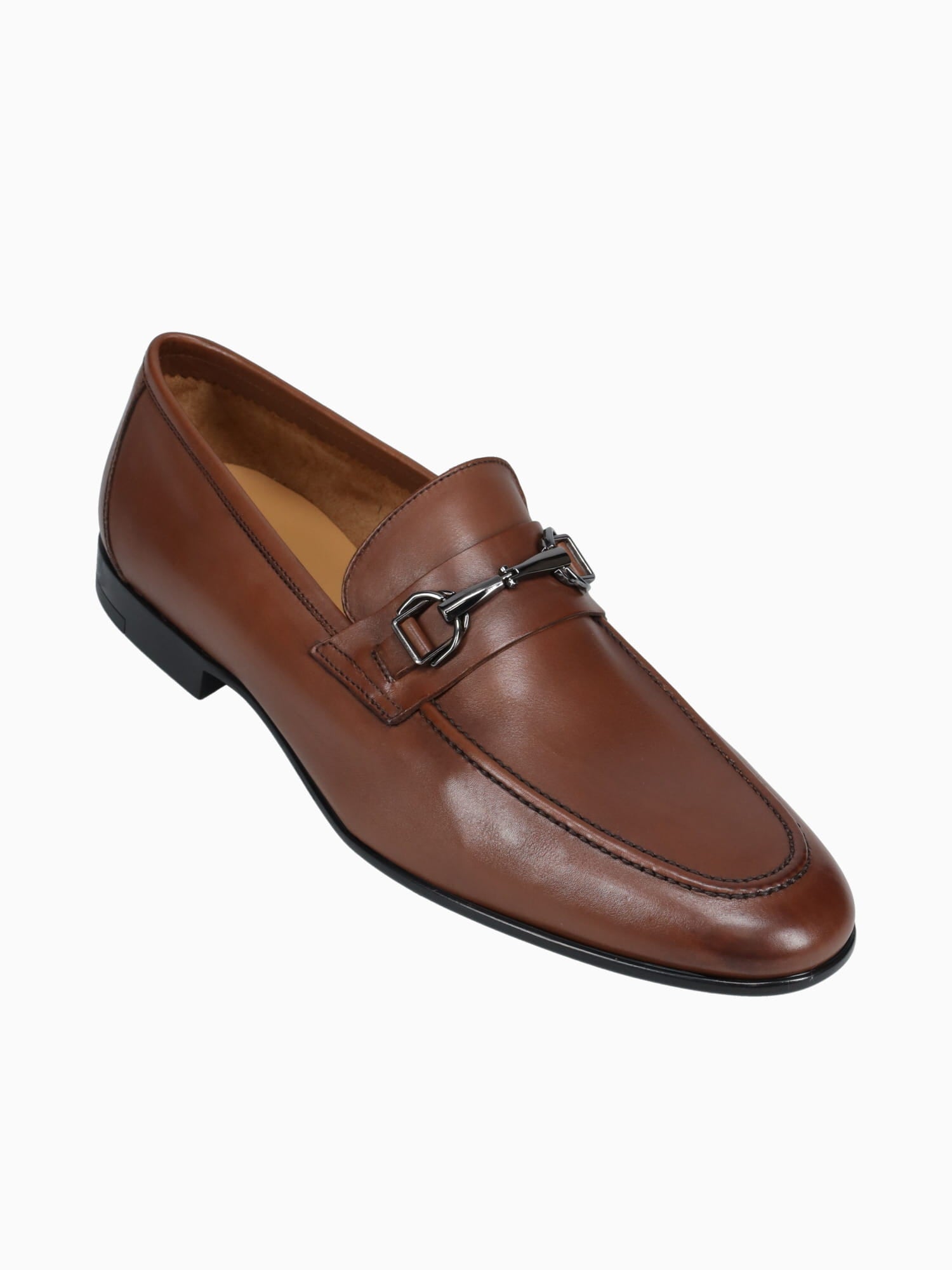 3052 Red Brown Leather Medium Brown / 7 / M