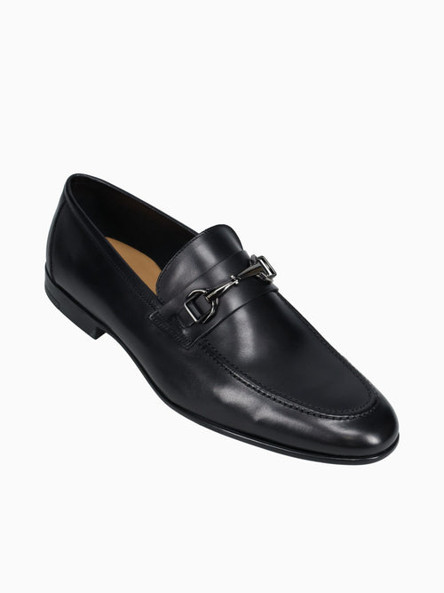 3052 Black Leather Black / 7 / M