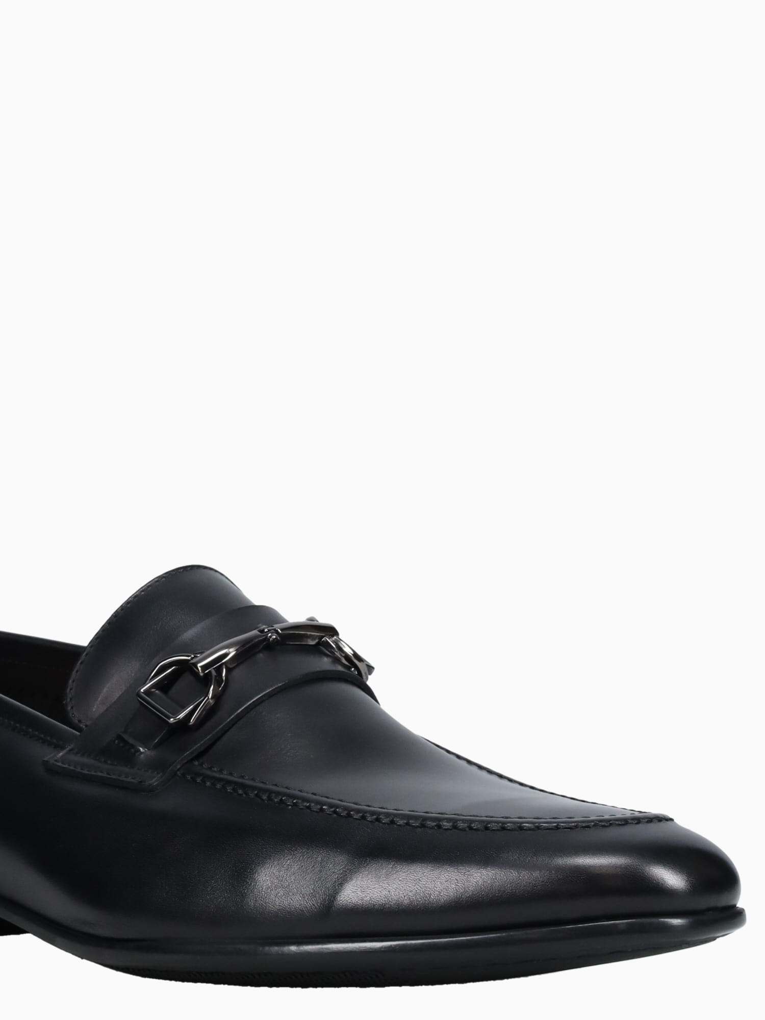 3052 Black Leather Black / 7 / M