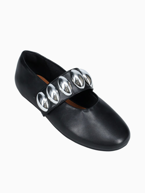 Windsor Black Smooth Black / 5 / M