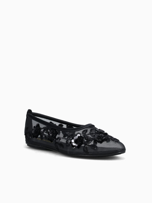 Basildon Black Mesh Black / 5 / M