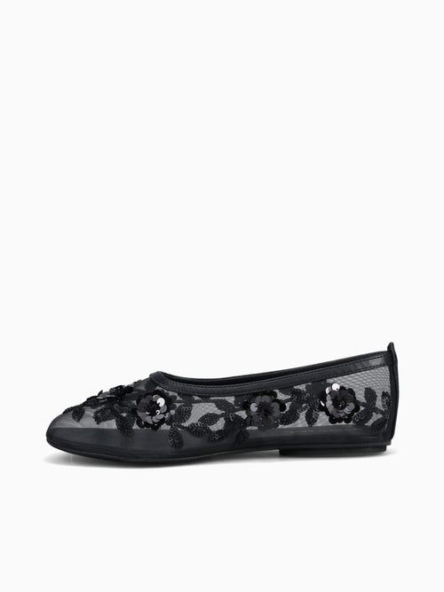 Basildon Black Mesh Black / 5 / M