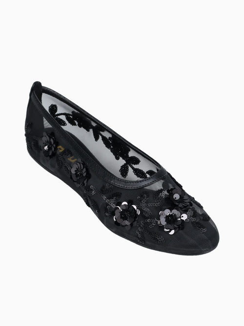 Basildon Black Mesh Black / 5 / M