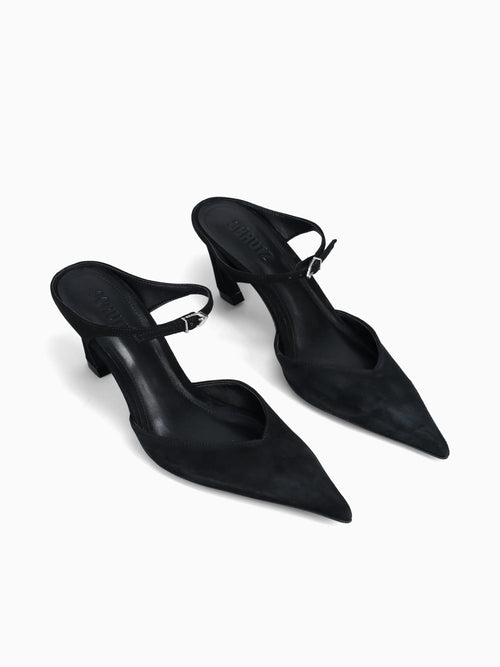 Nadine Black Camurca Cabra Black / 5 / M