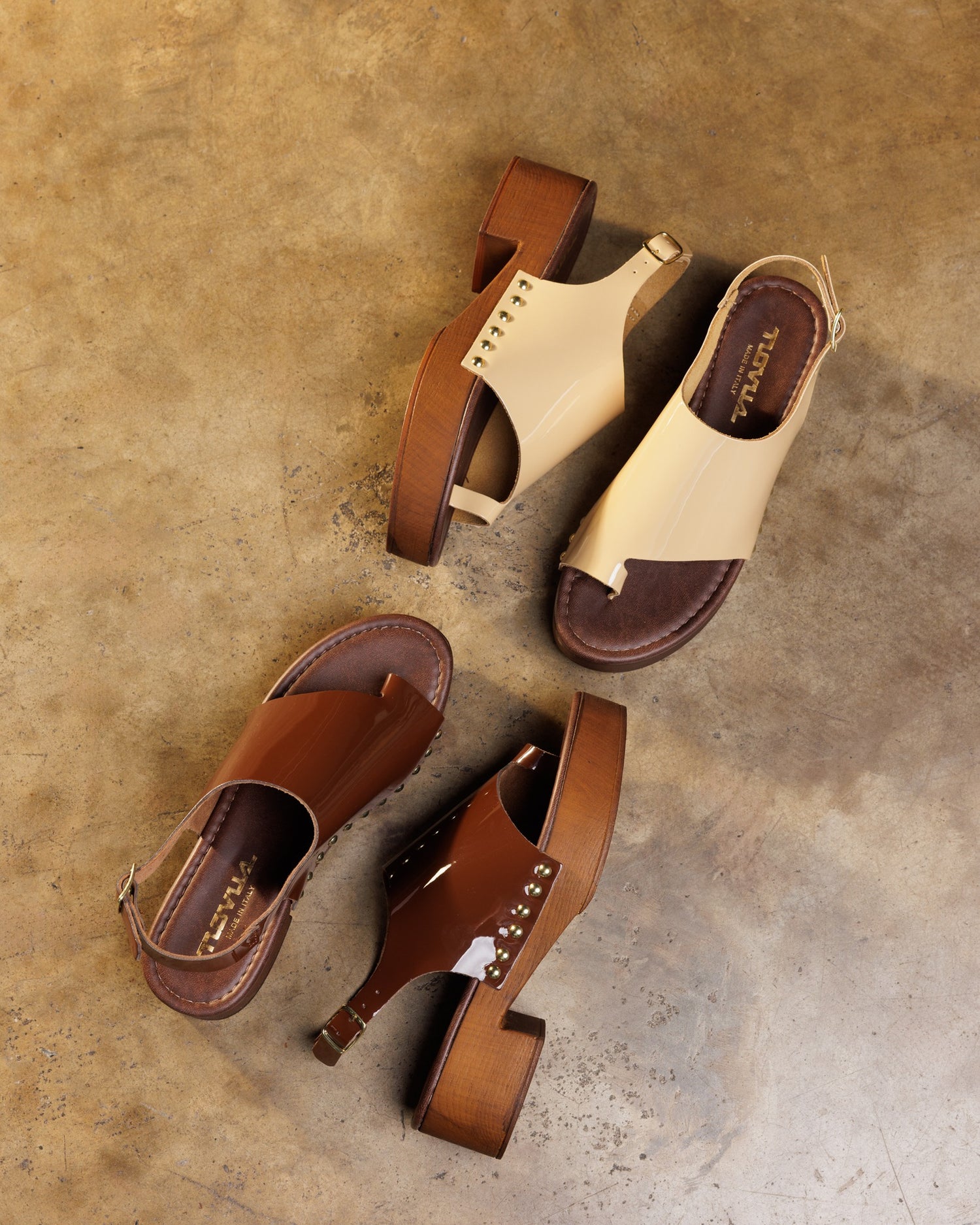 9335 Beige Vernice Pelle