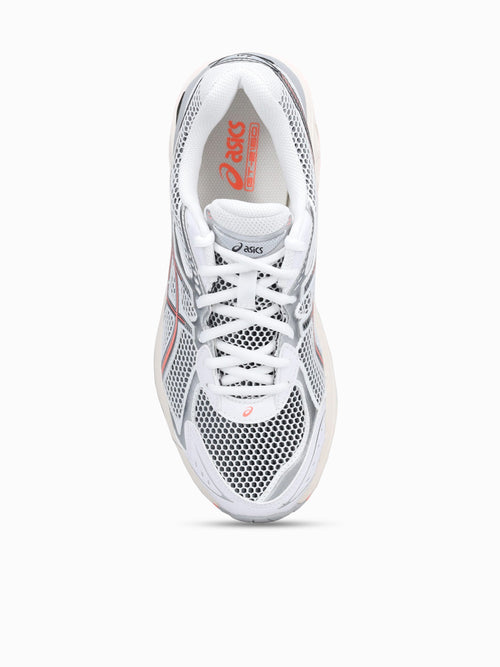 Gt2160 White Sun coral leather mesh White / 4 / M