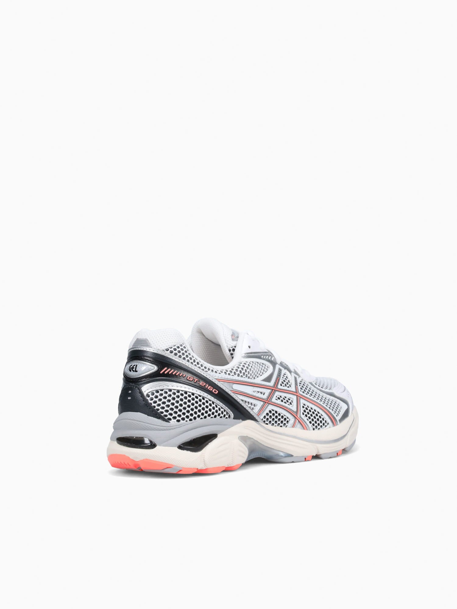 Gt2160 White Sun coral leather mesh White / 4 / M