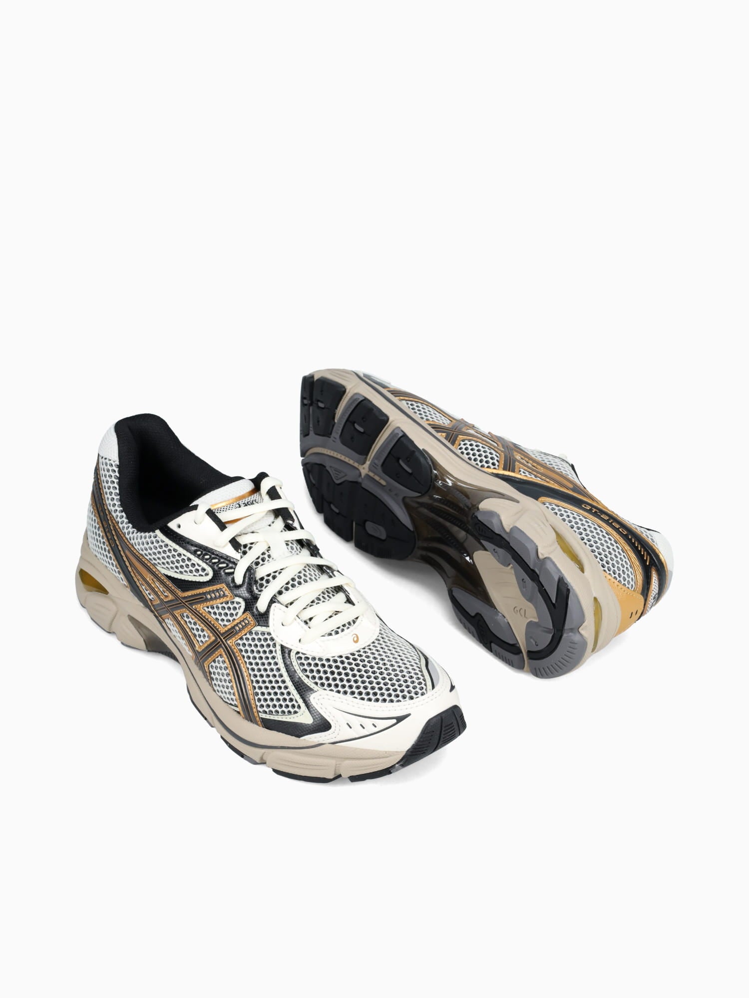 Gt2160 Cream Pure gold leather mesh Beige / 4 / M