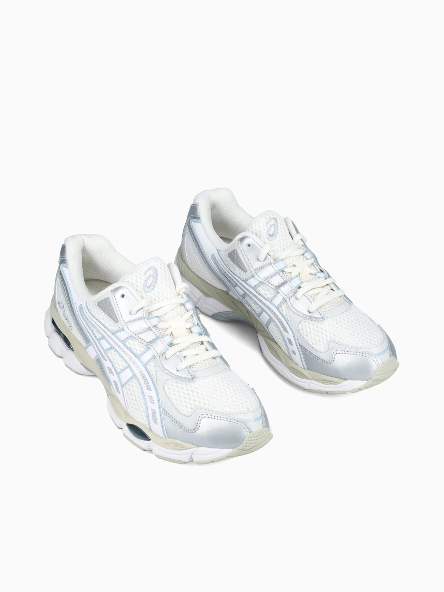 Gelnyc 2055 Cream Dolphin grey leather Grey / 4 / M