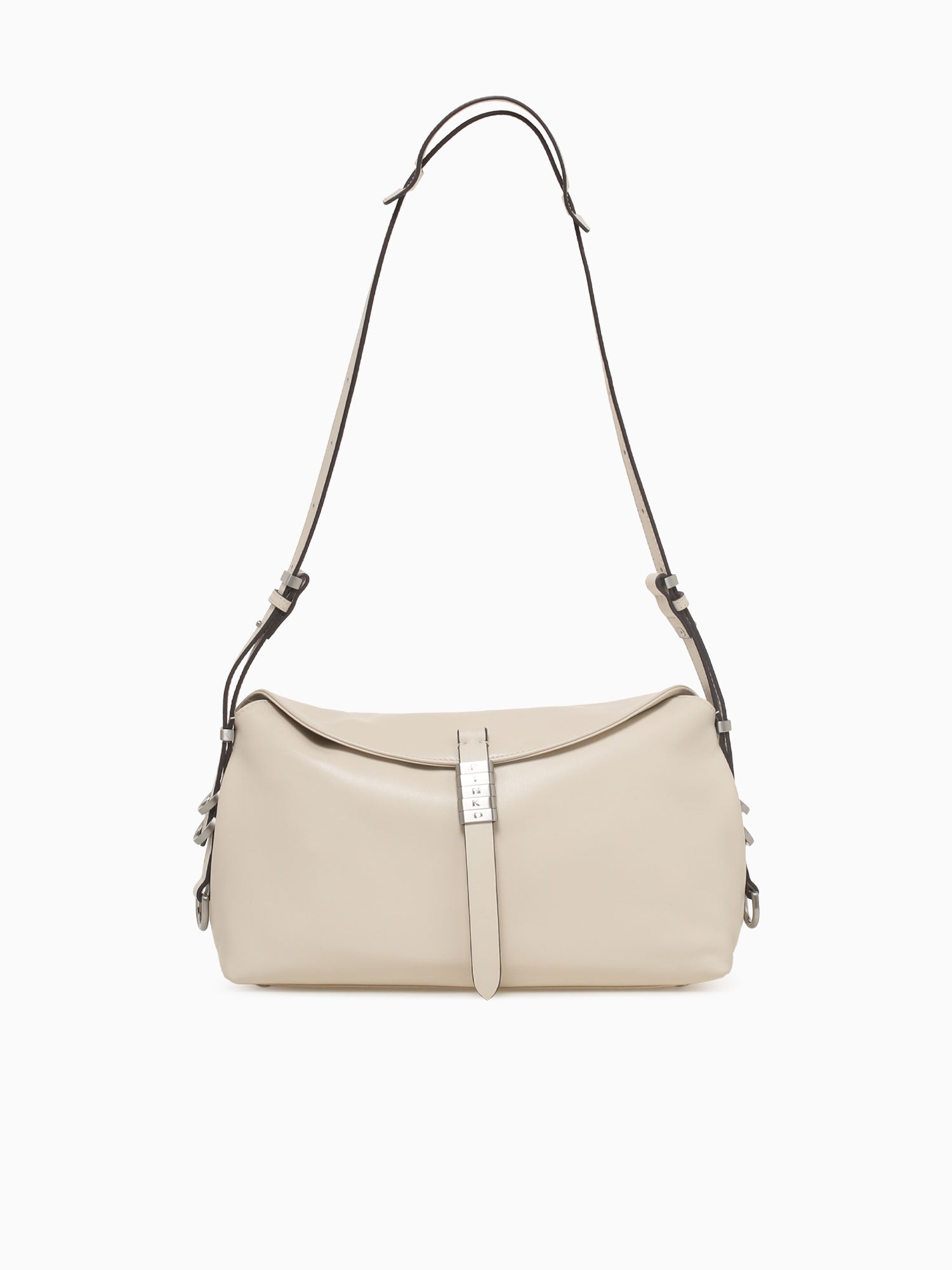 Saddle Baguette Bianco Seta White