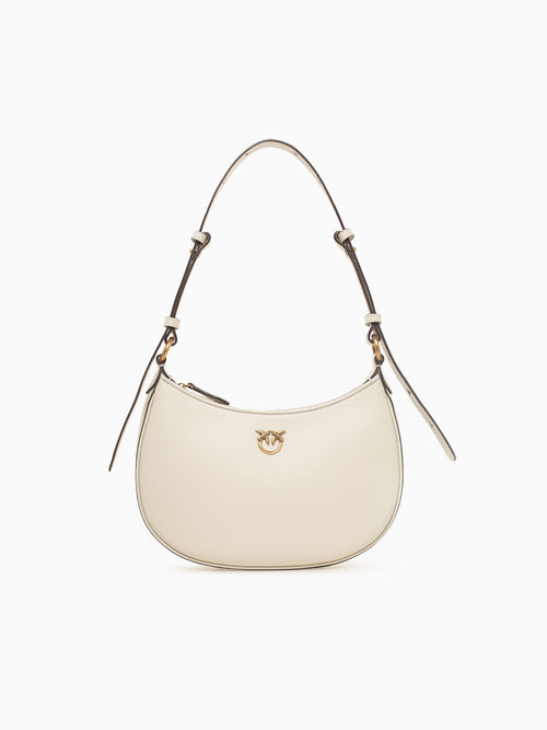 Half Moon Mini Cl Bianco Seta White
