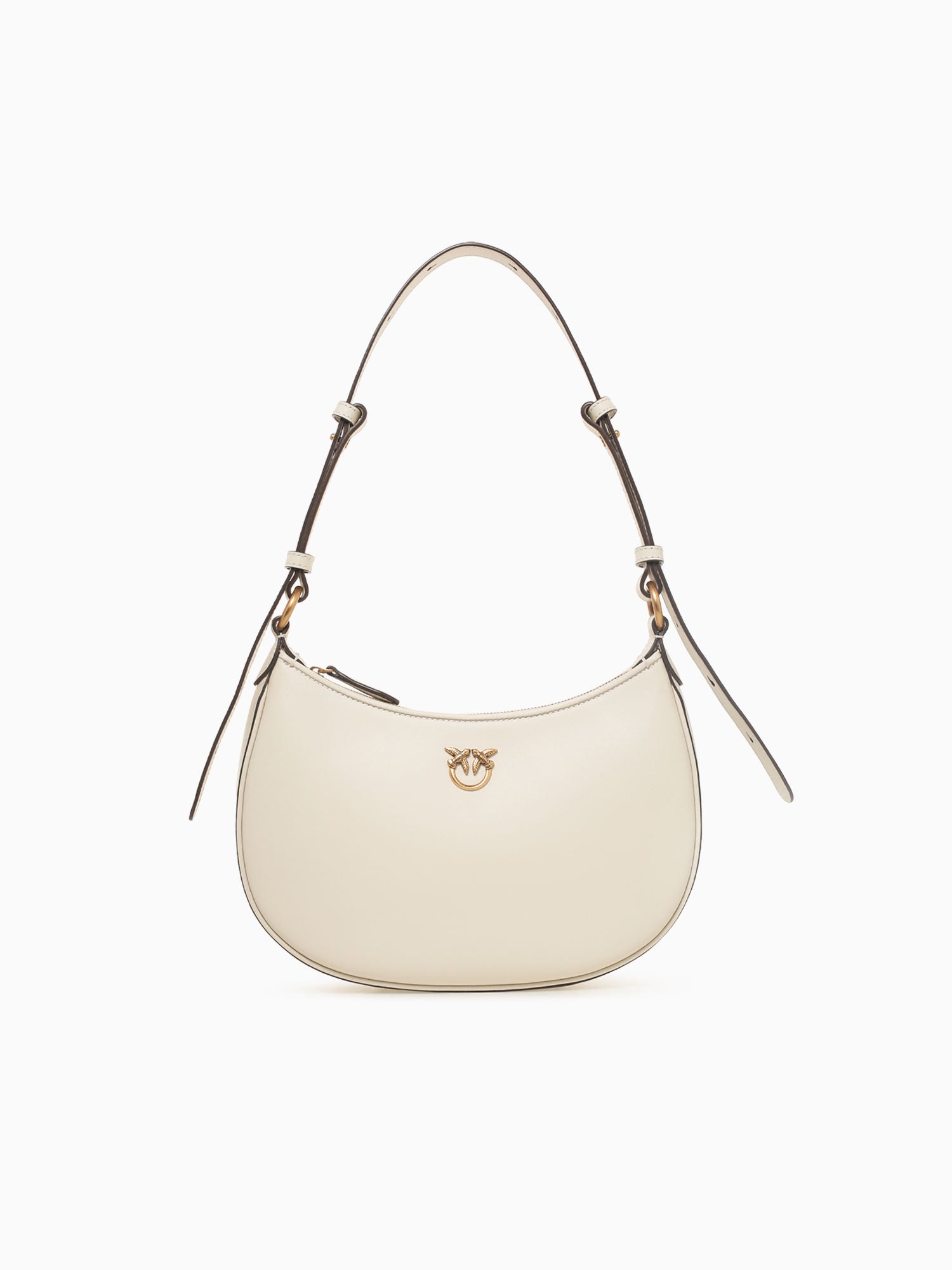 Half Moon Mini Cl Bianco Seta White