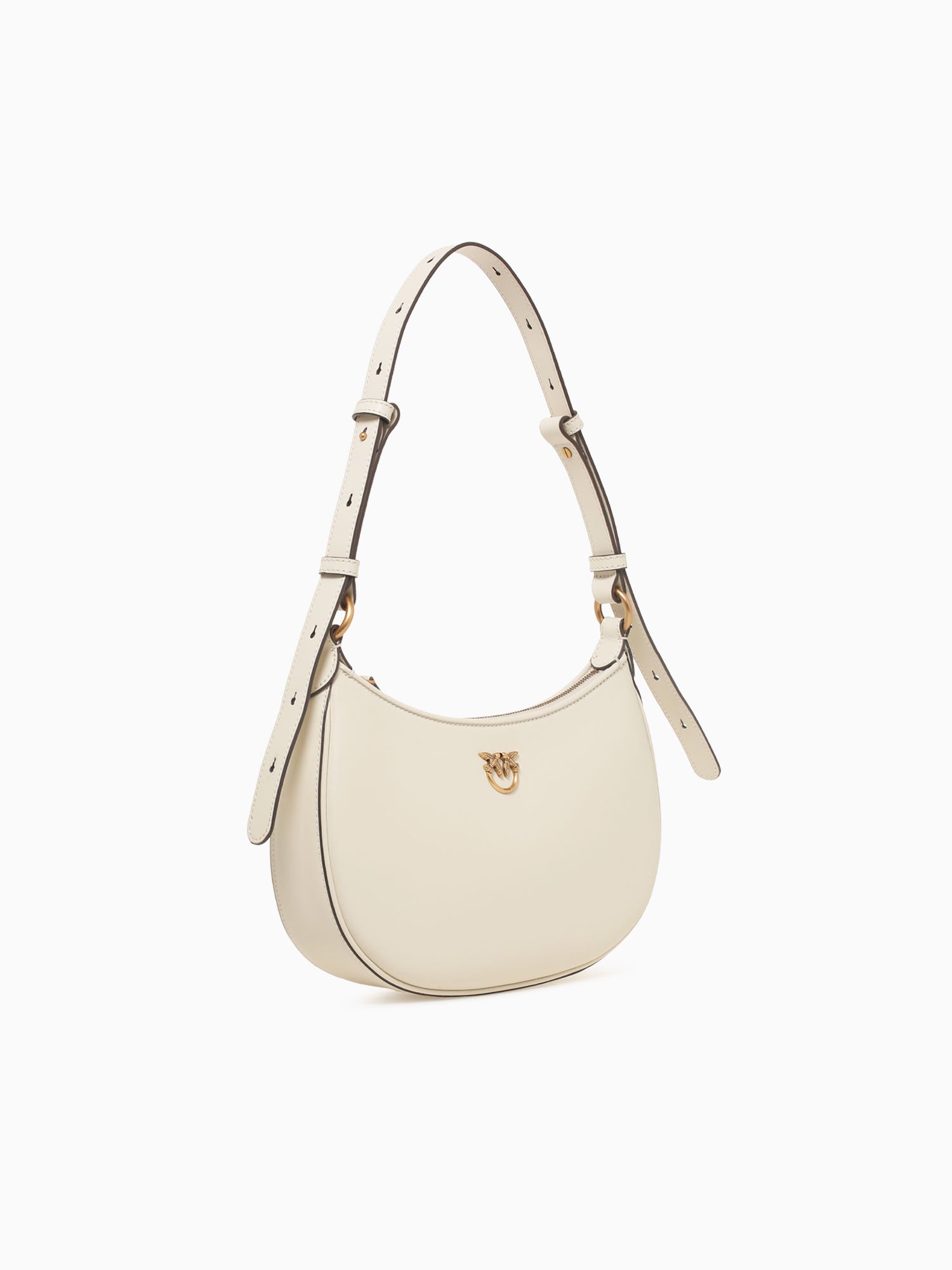 Half Moon Mini Cl Bianco Seta White