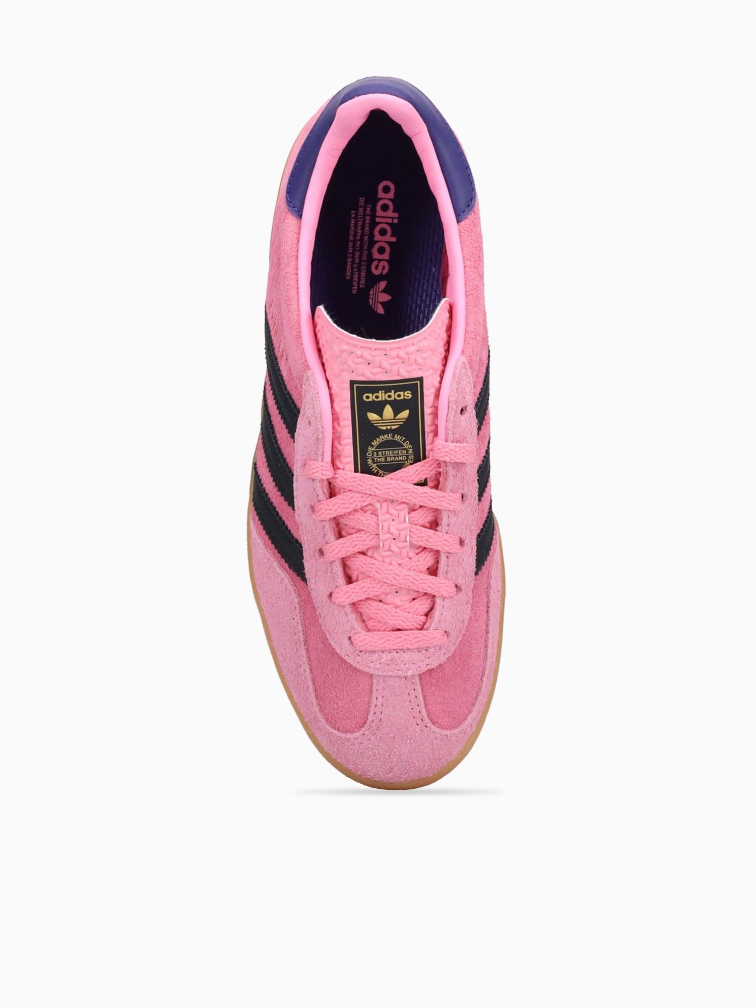 Gazelle Indoor Pink Black suede Pink / 4 / M