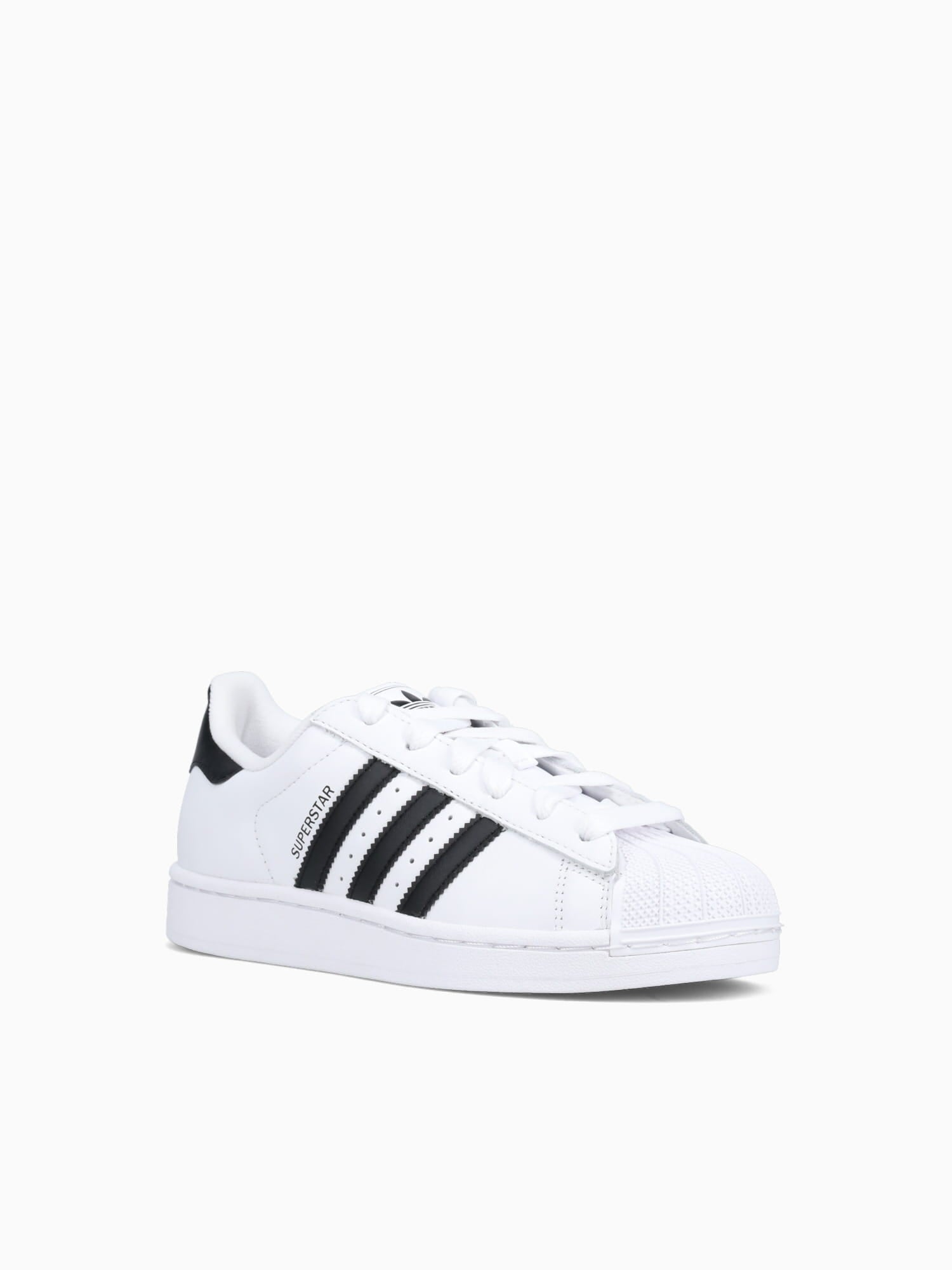 Super Star White Black leather White / 4 / M