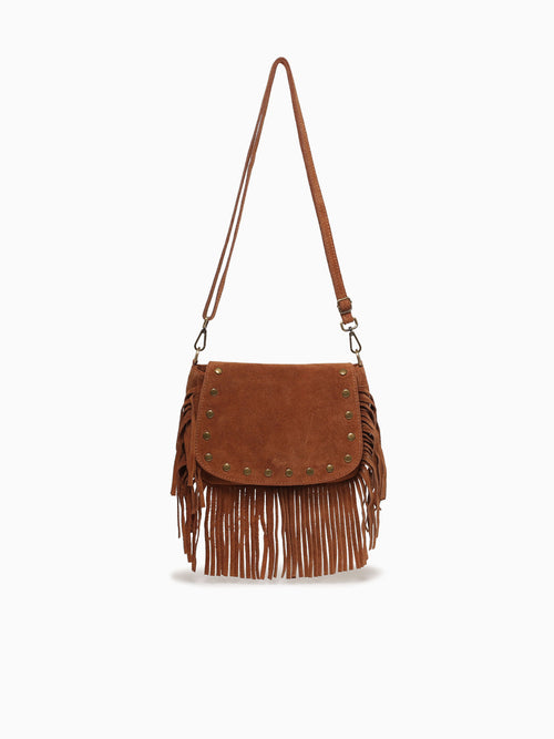 Cassedy Suede Fringe Savana Tan