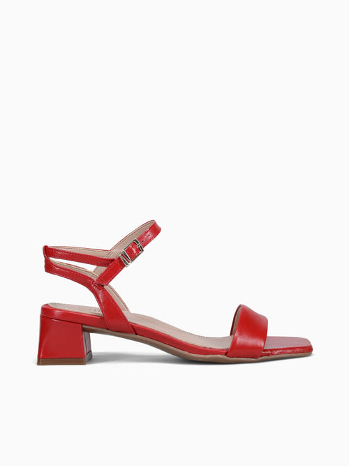 Hana Red Leather Red / 5 / M
