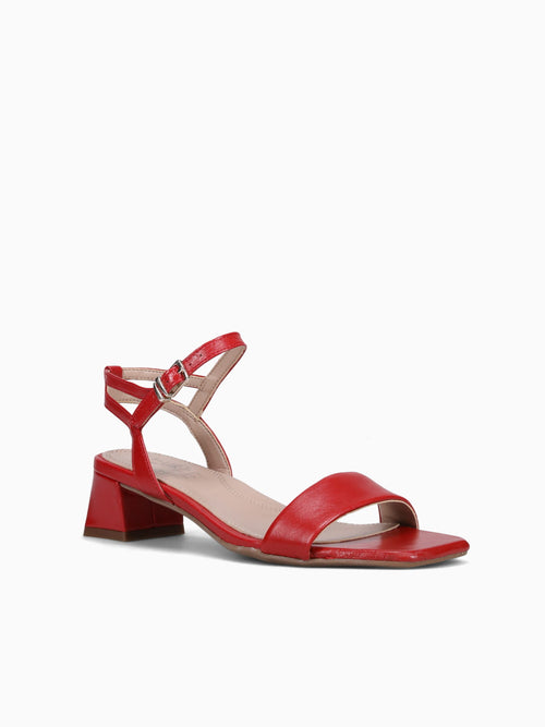 Hana Red Leather Red / 5 / M
