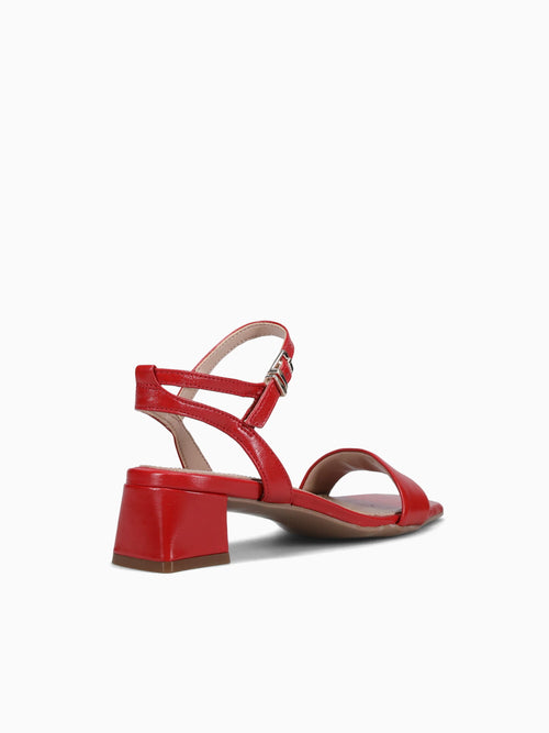 Hana Red Leather Red / 5 / M