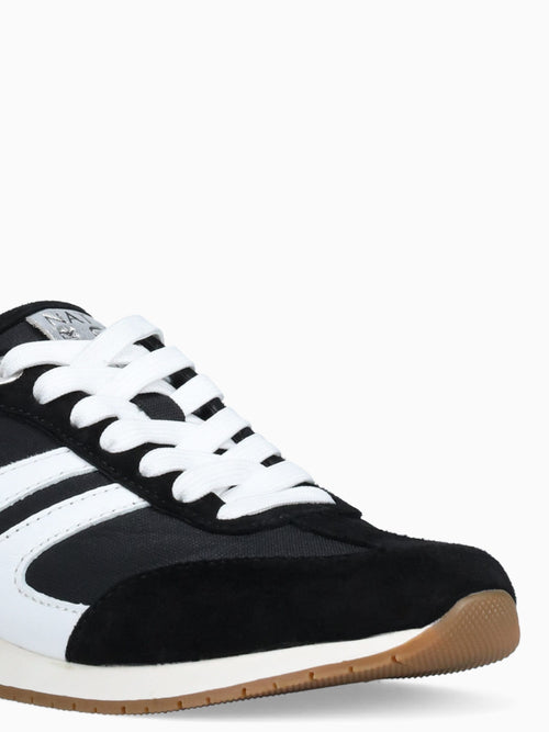 Lorena Black White leather Black White / 5 / M