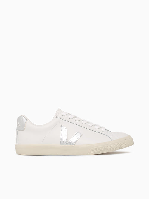 Esplar Extra Wht Silv leather White / 36 / M