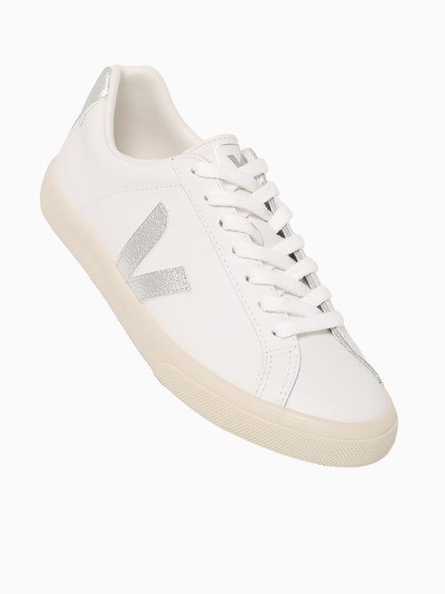 Esplar Extra Wht Silv leather White / 36 / M