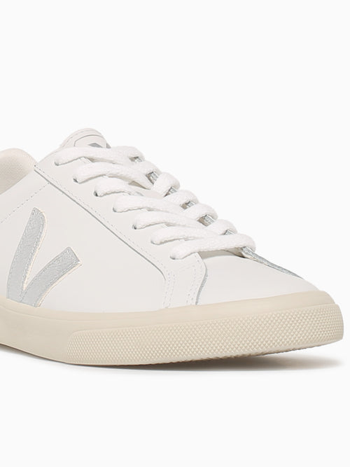 Esplar Extra Wht Silv leather White / 36 / M