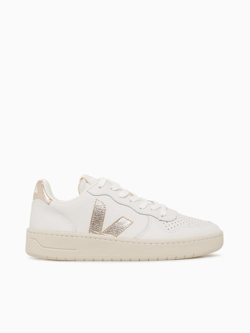 V10 Extra White Platine leather White / 36 / M