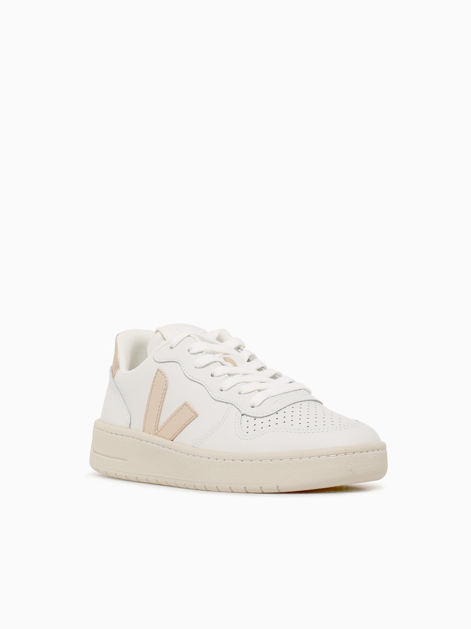 V10 Extra White Platine leather White / 36 / M