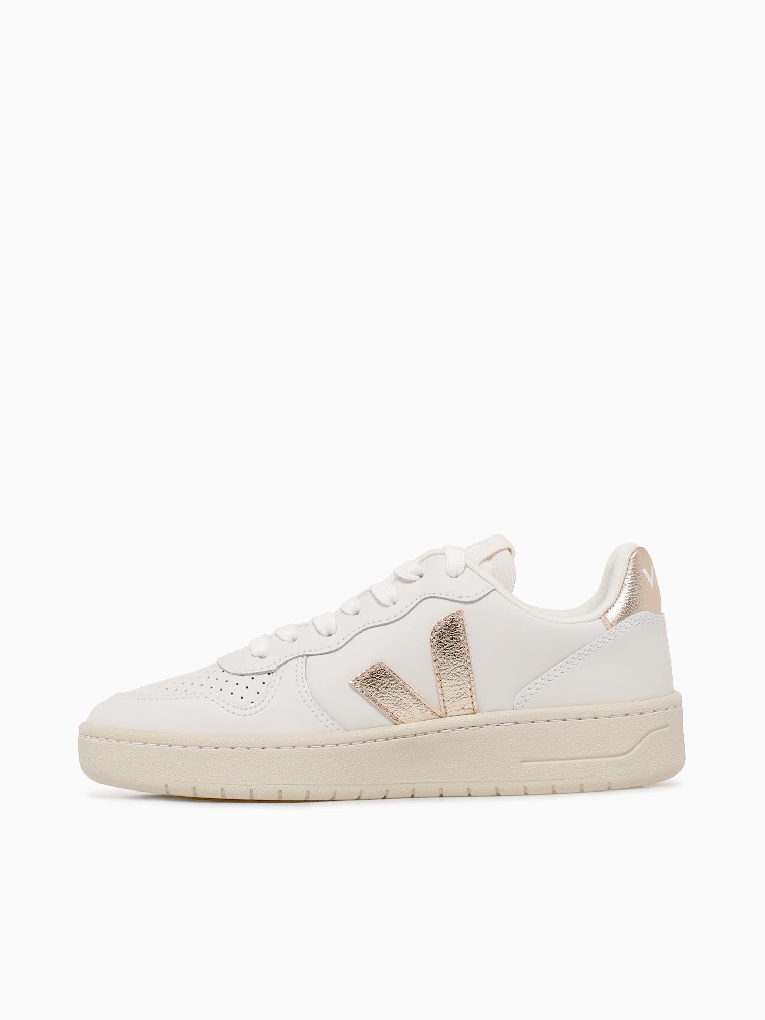 V10 Extra White Platine leather White / 36 / M