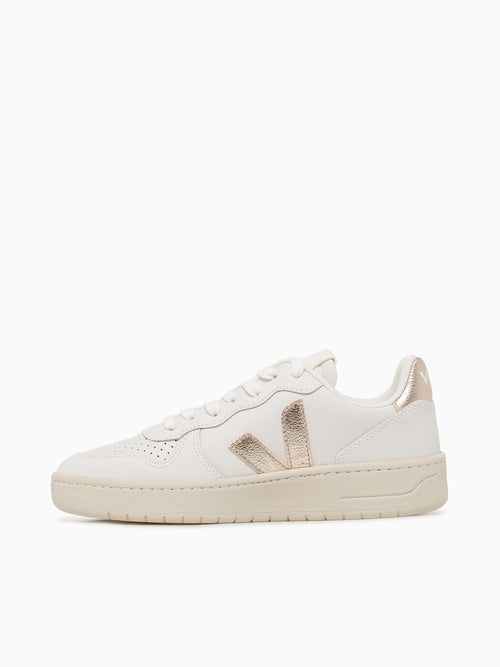 V10 Extra White Platine leather White / 36 / M