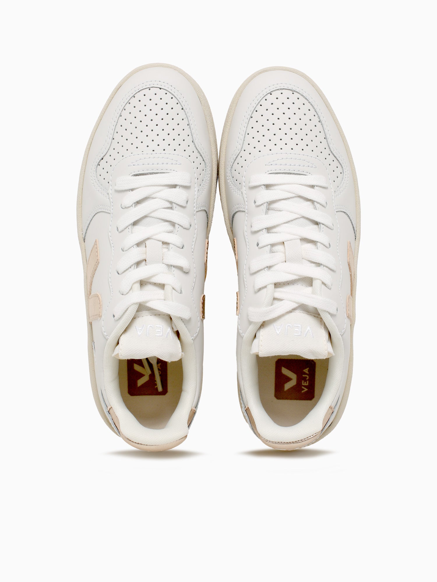 V10 Extra White Platine leather White / 36 / M