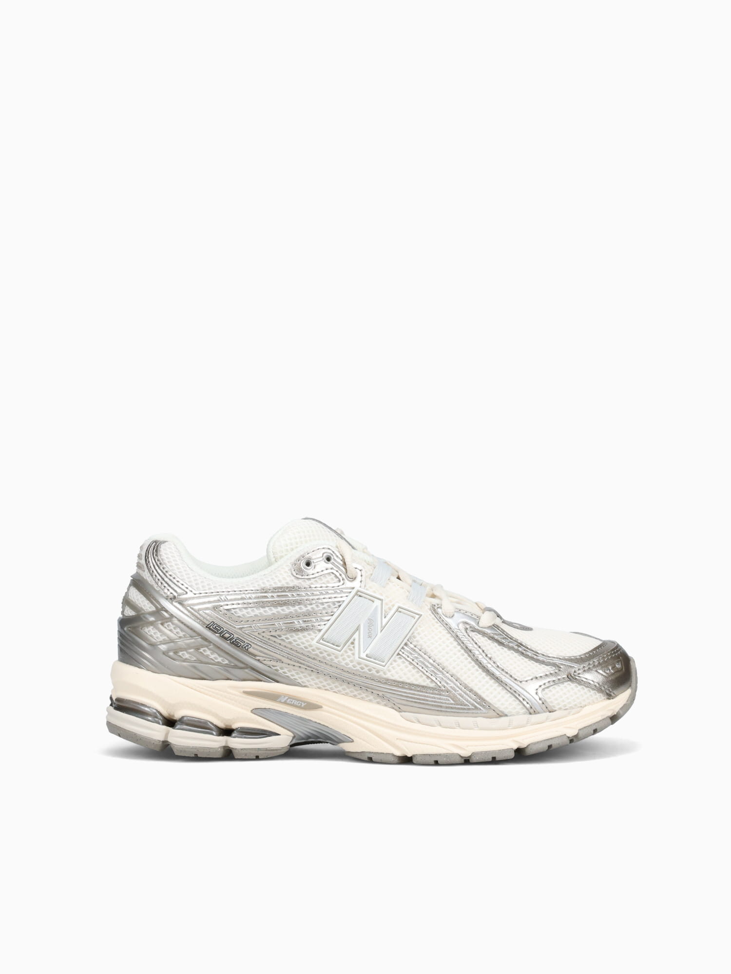 1906r Stone Permafrost leather Mesh Off White / 4 / M