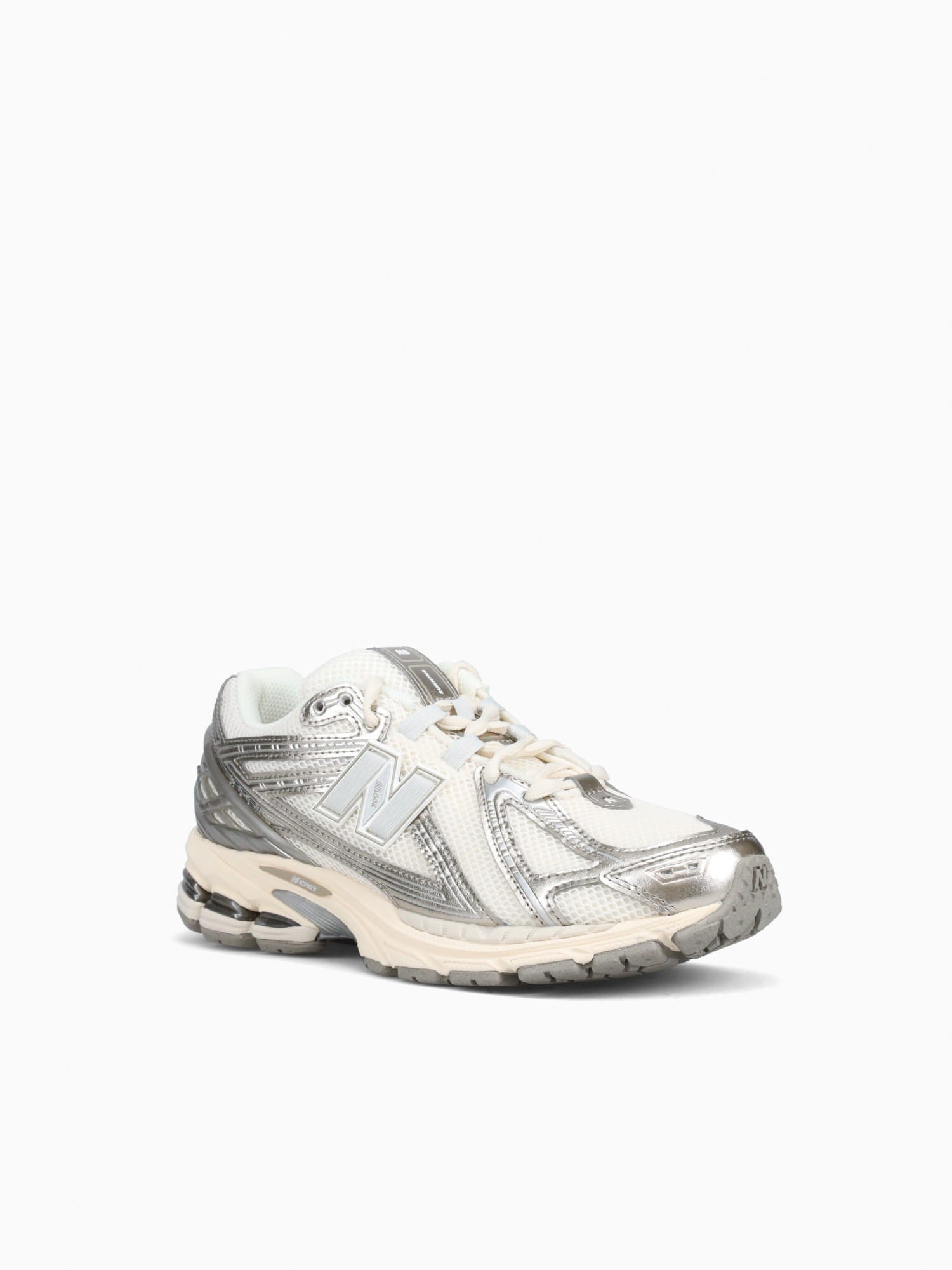 1906r Stone Permafrost leather Mesh Off White / 4 / M