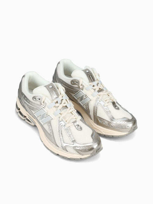 1906r Stone Permafrost leather Mesh Off White / 4 / M