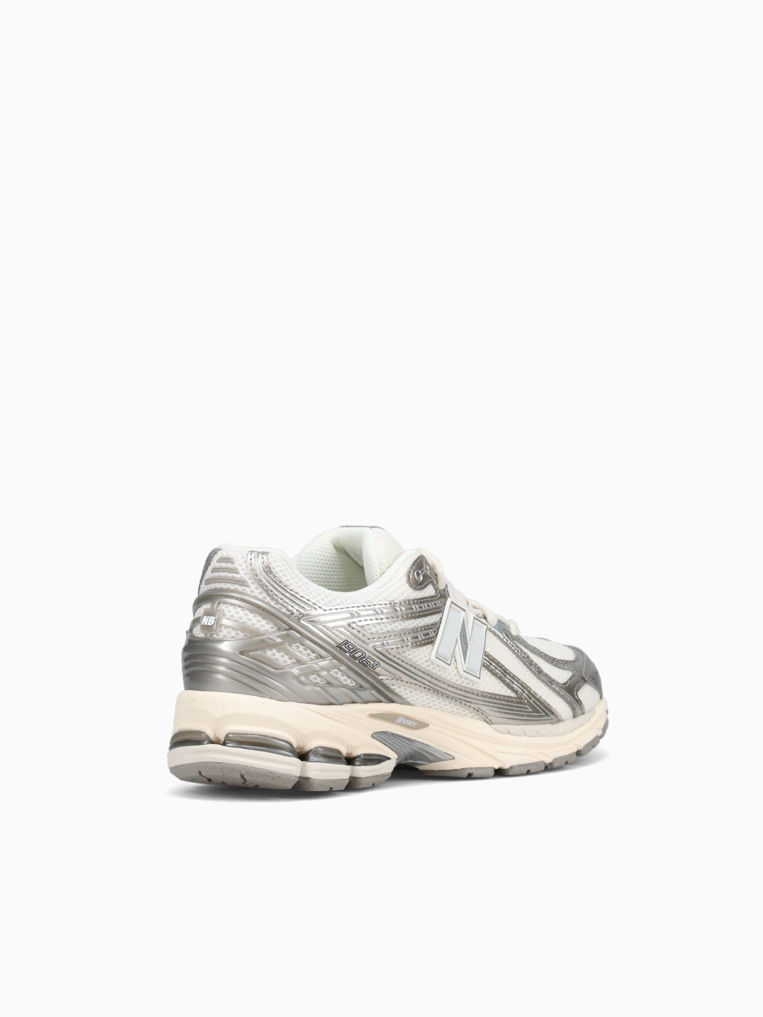 1906r Stone Permafrost leather Mesh Off White / 4 / M