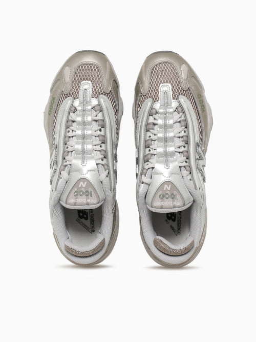 1000 Silver Metalic Leather Silver / 8 / M