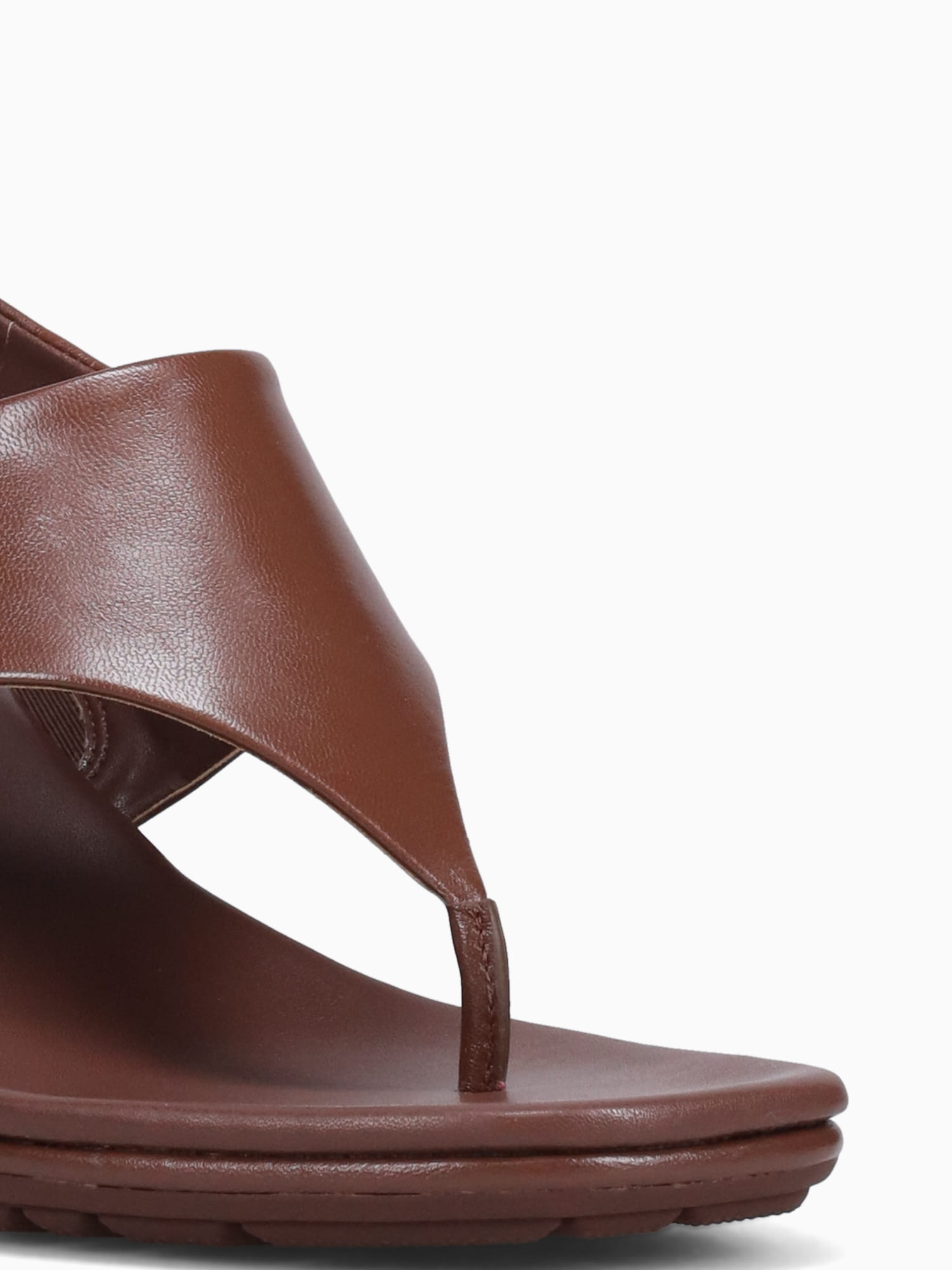 Navi Brown Leather Brown / 5 / M