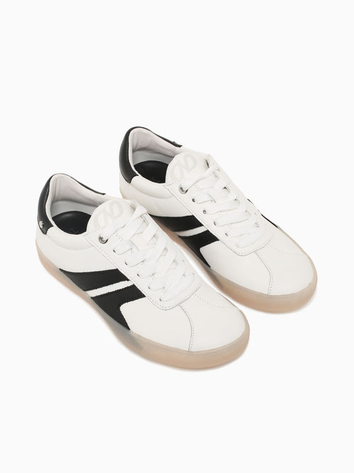 Medina White Black leather Black White / 5 / M