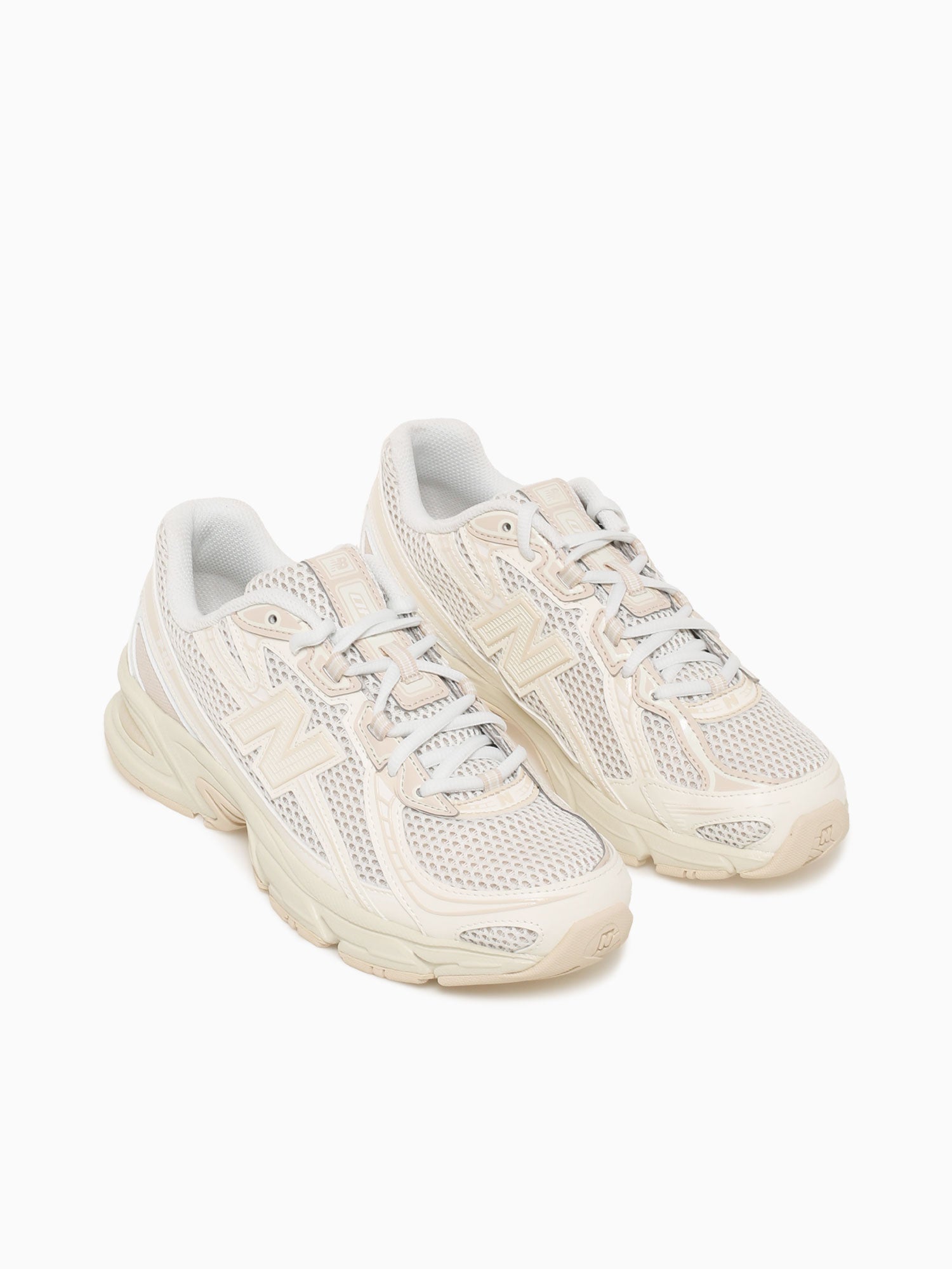 740 Bisque Seasalt leather mesh Off White / 4 / M