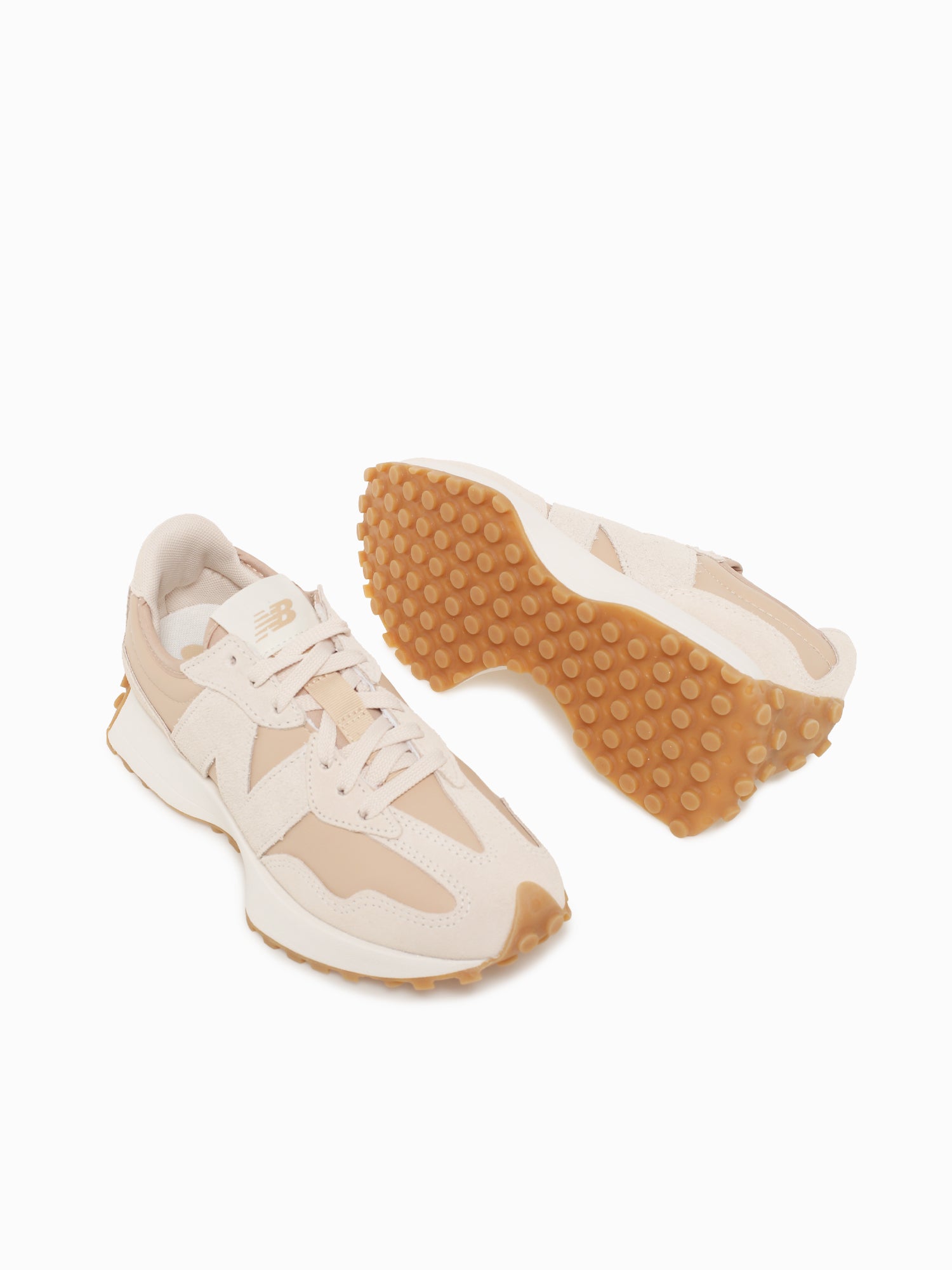 327 Bisque Suede Natural / 5 / M