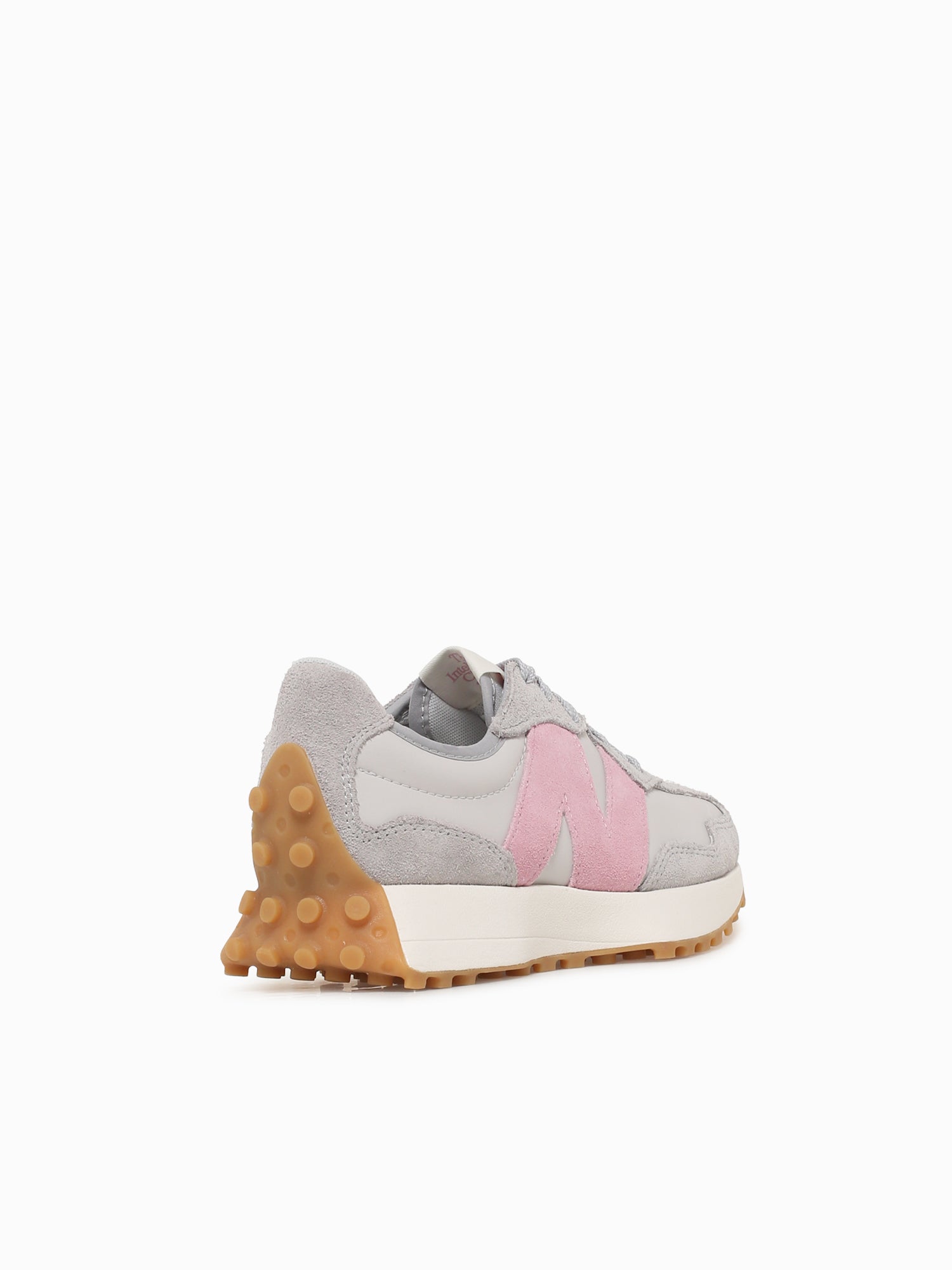 327 Raincloud Pink suede Grey / 5 / M