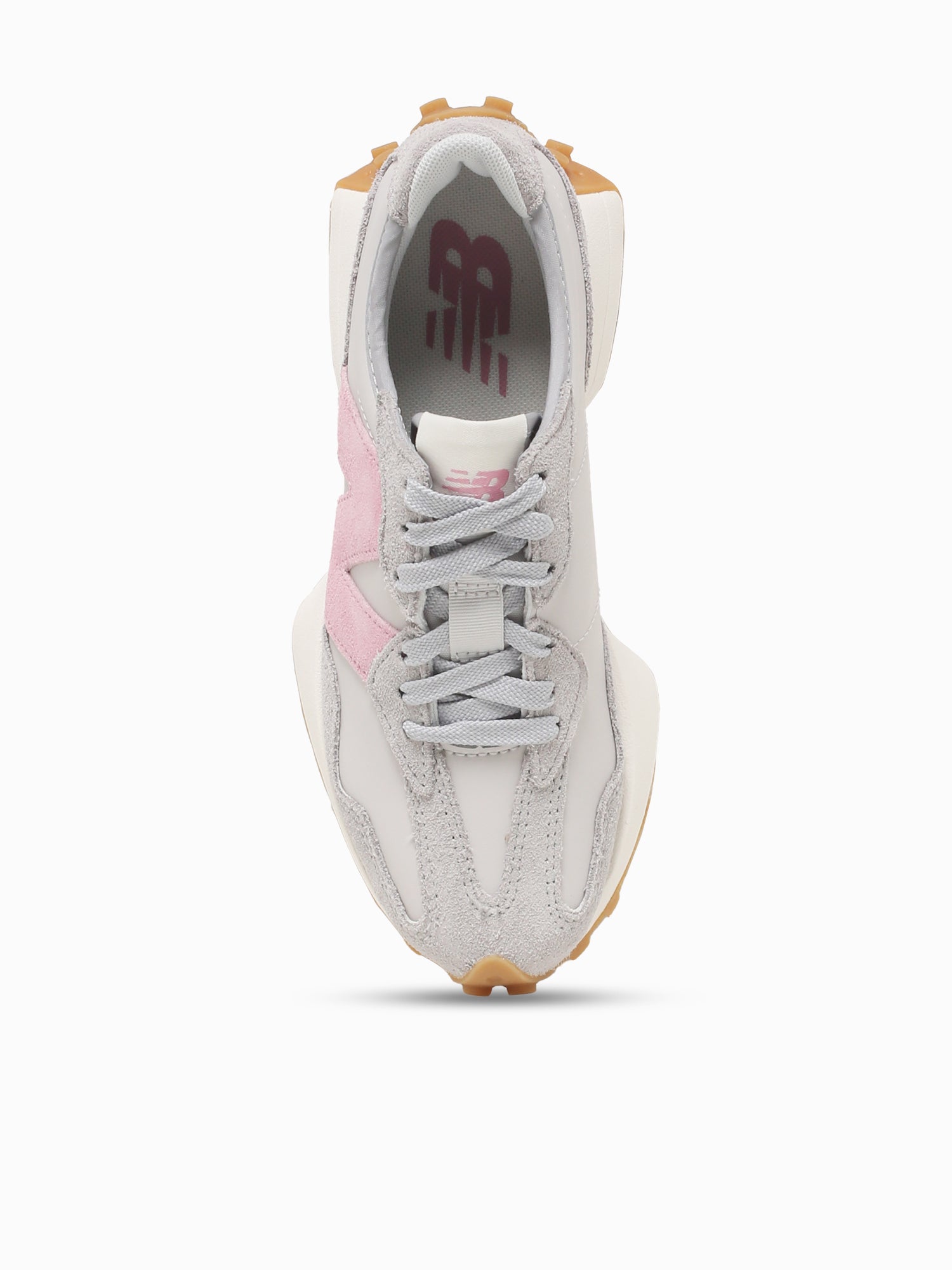 327 Raincloud Pink suede Grey / 5 / M