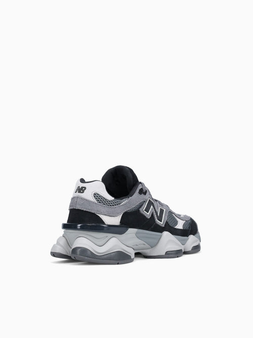 9060 Black Grey suede Black / 4 / M