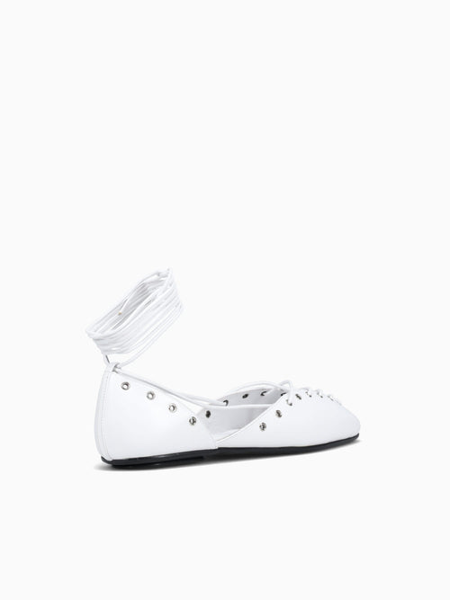 Martine White Cow Leather White / 5 / M