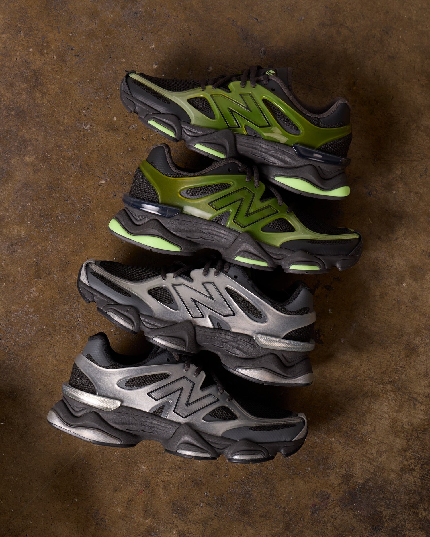 9060 X Alpine Green Leather