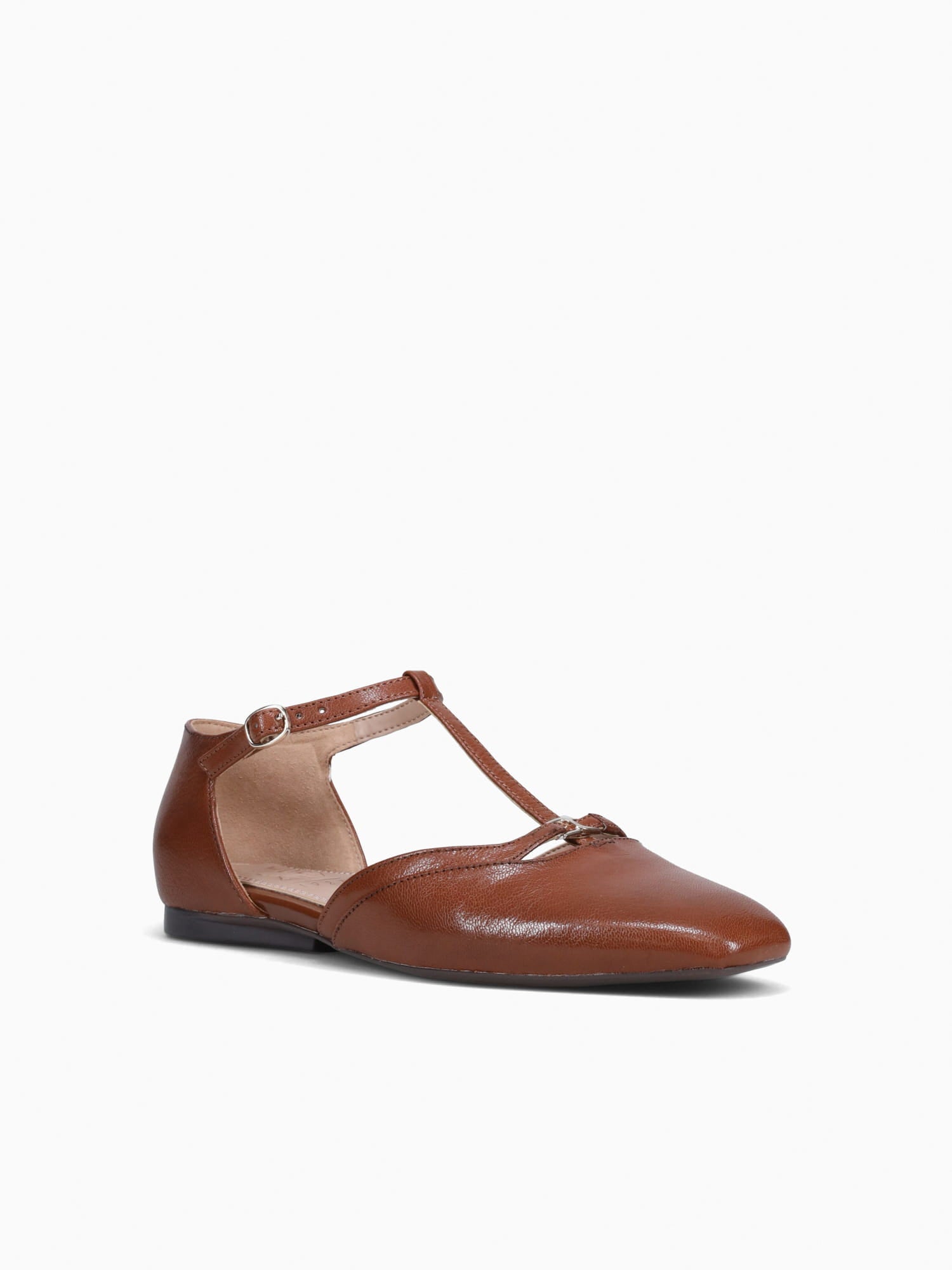 Caresse Caramel Leather Medium Brown / 5 / M