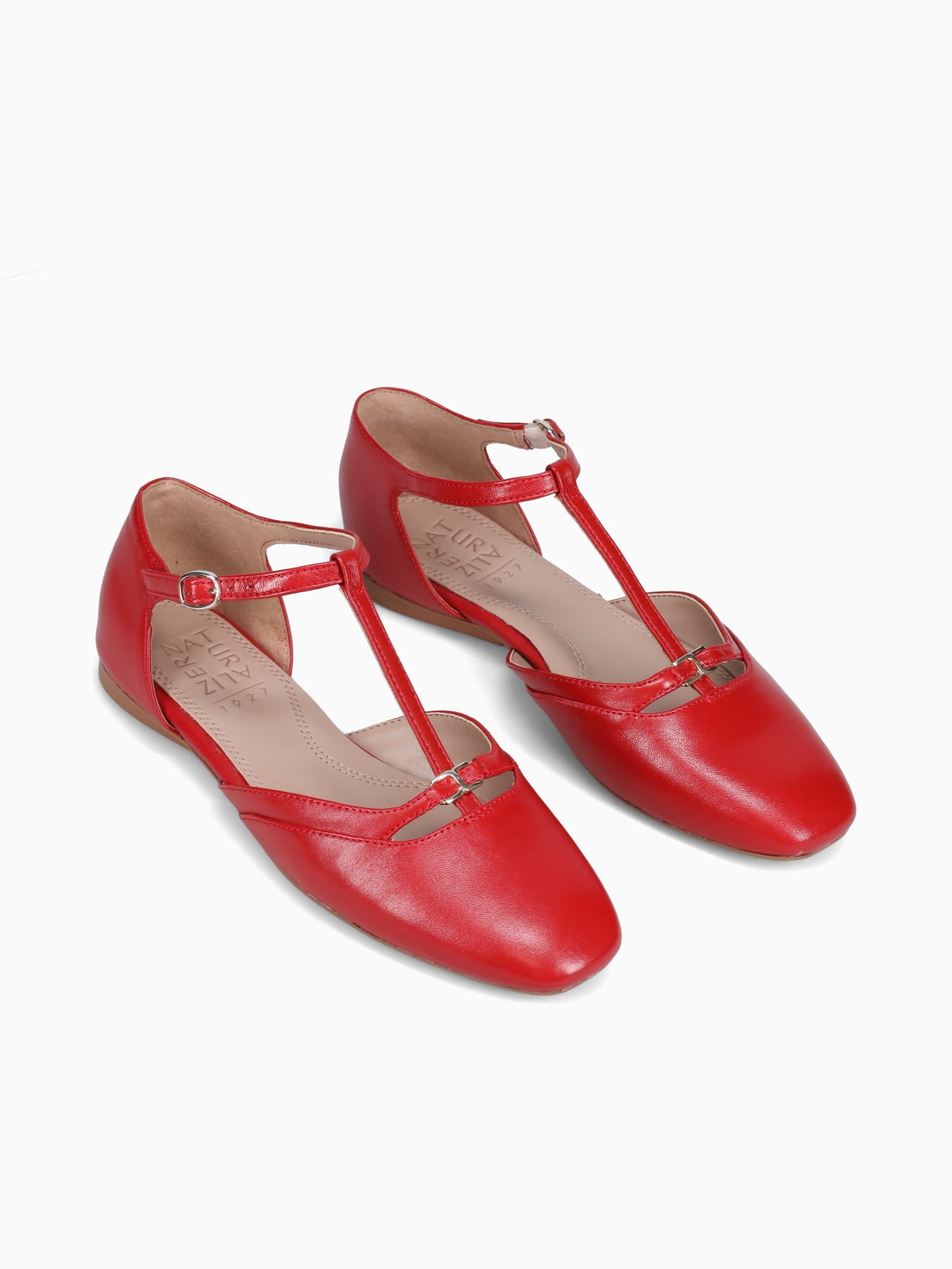 Caresse Red Leather Red / 5 / M