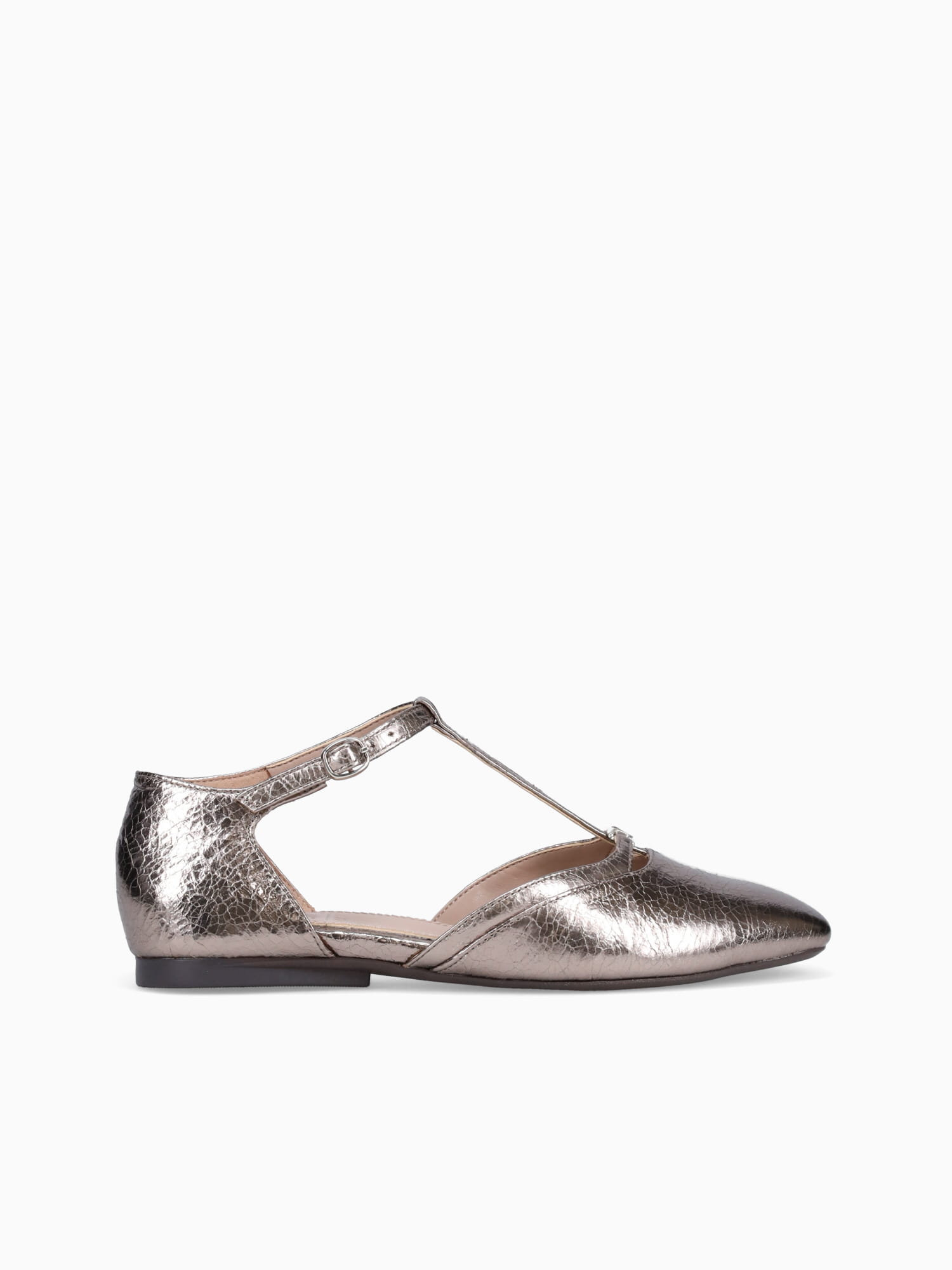 Caresse Pewter Leather Pewter / 5 / M